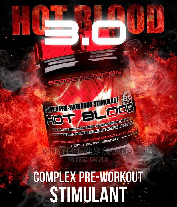 Scitec Nutrition Hot Blood PRE-WORKOUT ENERGY, STRENGTH · Photo 2