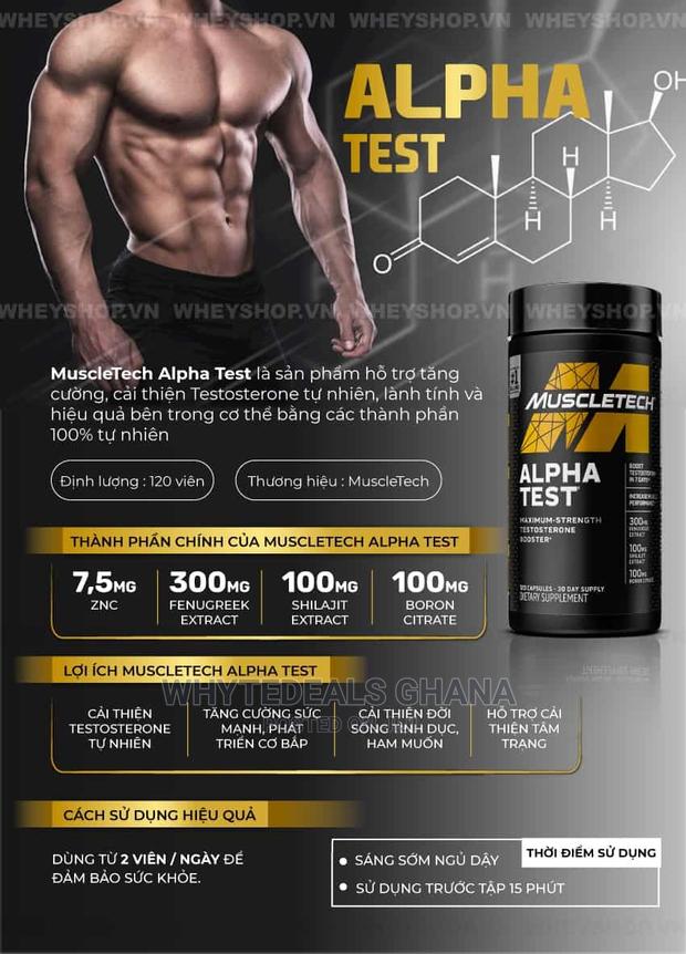 Muscletech Alphatest Testosterone Booster for Men · Photo 2