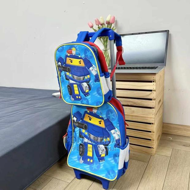 2 in 1 Trolley Backpacks 14inches Plus a Small Bag · Photo 1