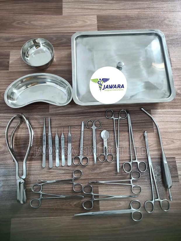 14 Pieces Delivery Set Gynacology Stainless Steel · Photo 3