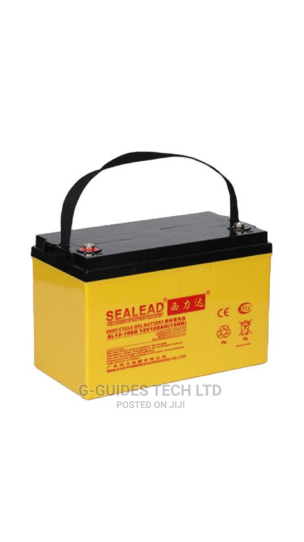 Sealead 12v 100ah Ups Battery, 12v 100ah Gel Solar Battery · Photo 3