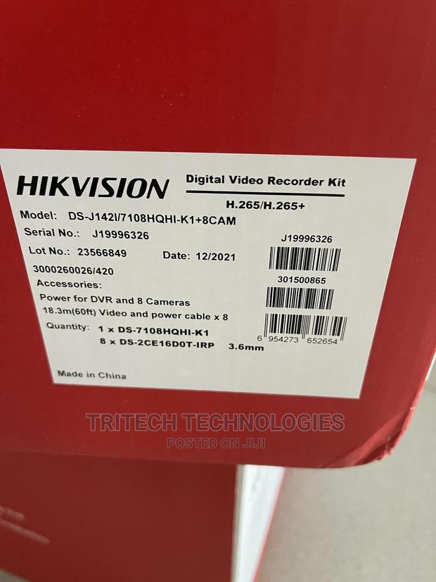 Hikvision Ds-J1421/7108hqh1-+4+4cam 8ch Complete DVR · Photo 4
