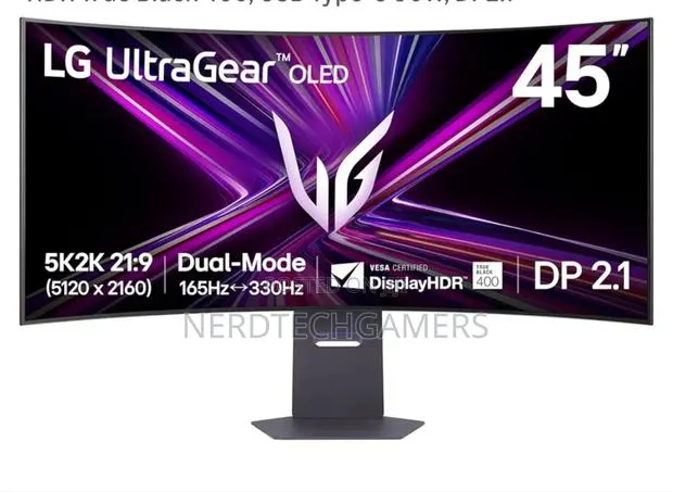 Lg - Ultragear 45" Oled Dual Mode (5k2k Wuhd 165hz, WFHD 330hz) · Photo 1
