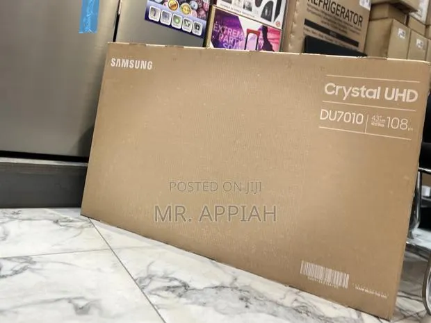 Sealed in Box Samsung 43du7172 43” Crystal Uhd Smart Tv(Black) · Photo 1