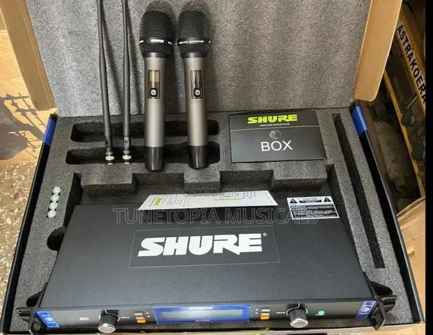 Shure Blx-338 2in1 Wireless Microphone System. · Photo 1