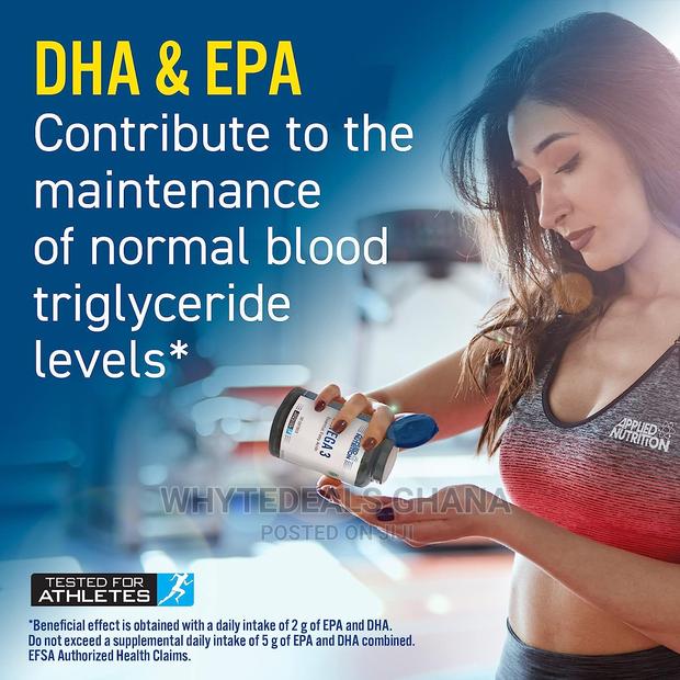 Applied Nutrition Omega 3-omega Fish Oil 1000mg, Epa Dha · Photo 3