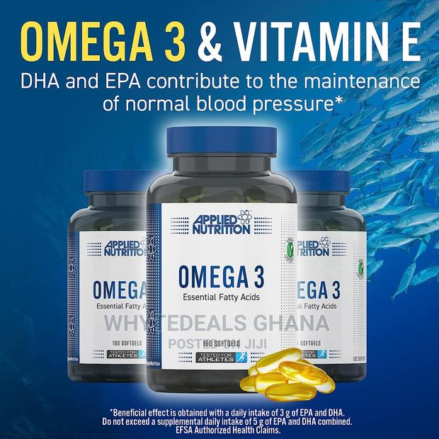 Applied Nutrition Omega 3-omega Fish Oil 1000mg, Epa Dha · Photo 4
