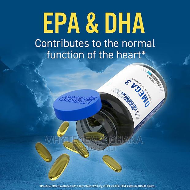 Applied Nutrition Omega 3-omega Fish Oil 1000mg, Epa Dha · Photo 5