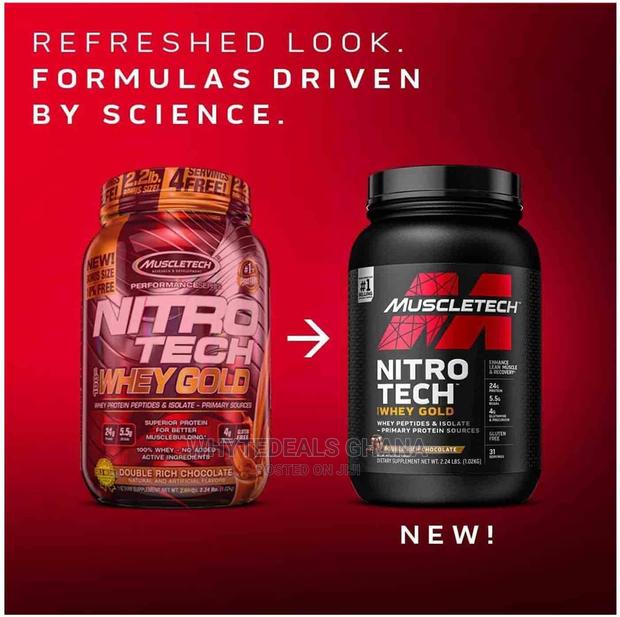Muscletech Nitro-tech Whey Gold Protein Isolate Smoothie 2lb · Photo 2
