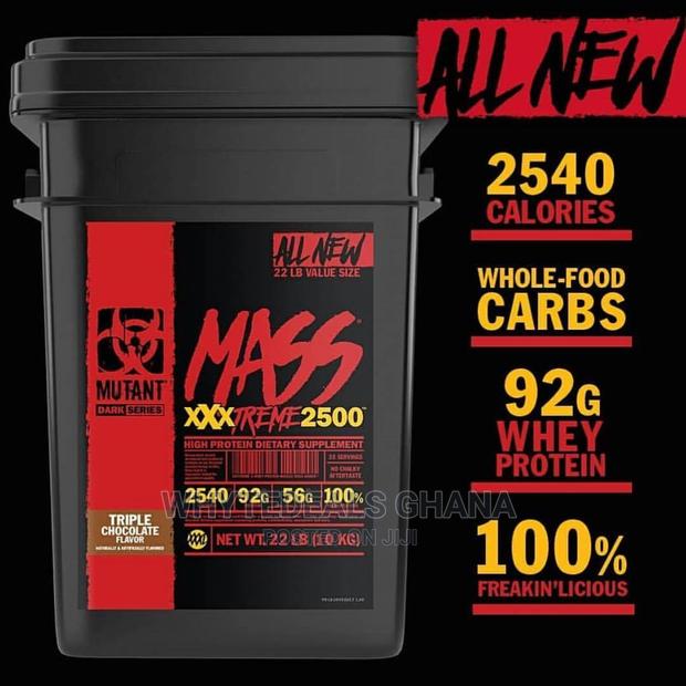Mutant Mass Extreme Gainer Build Muscle Size Strength 22lb · Photo 2