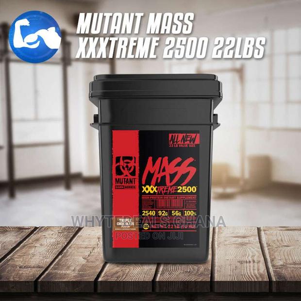Mutant Mass Extreme Gainer Build Muscle Size Strength 22lb · Photo 1