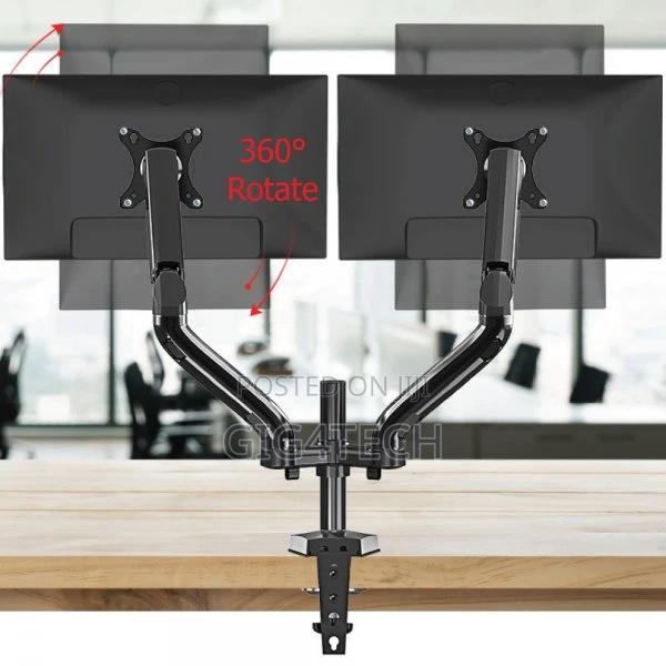 Kaloc Ds90-2 17-32 Inch Dual LCD Computer Monitor Mount · Photo 1