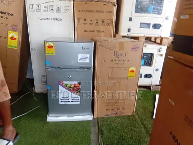 Roch 85l Double Door Fridge RFR-110d-B – Fast Cooling Performance 85l · Photo 1