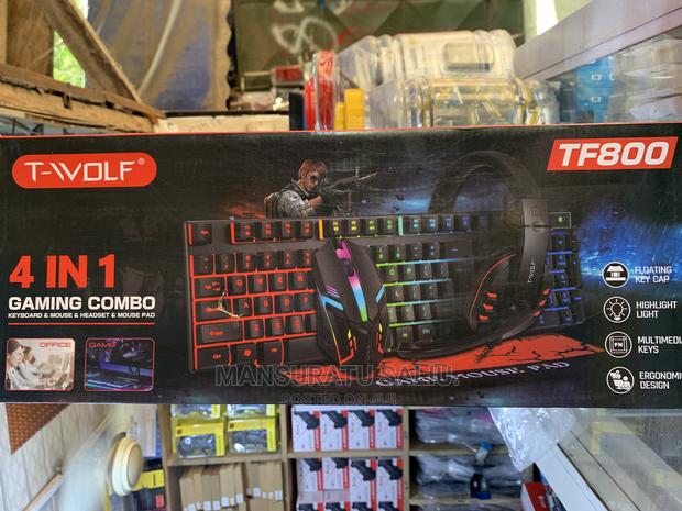 4 in 1 Keyboard,Headset,Pad Mouse Fr Gamers Fantasy Edition · Photo 1