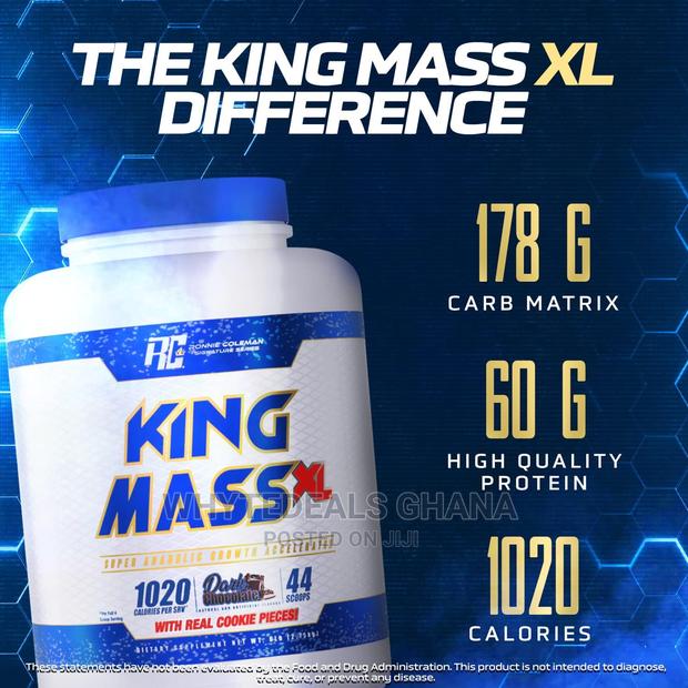 Ronnie Coleman King Mass XL PROTEIN WEIGHT Gainer 10lbs · Photo 2