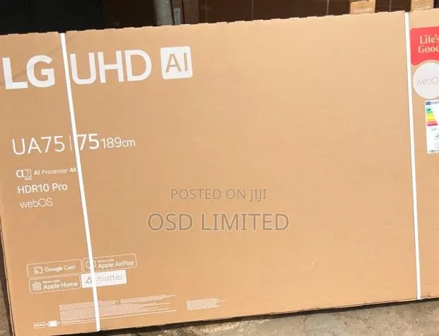 Smarter, Faster, Clearer: The 75" Lg Ua75 Ai Smart Tv · Photo 1