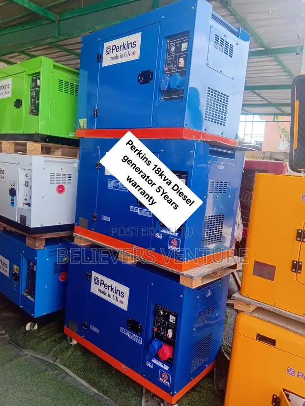 Perkins Diesel Generator 18kVA – Dependable Electricity for Home · Photo 1