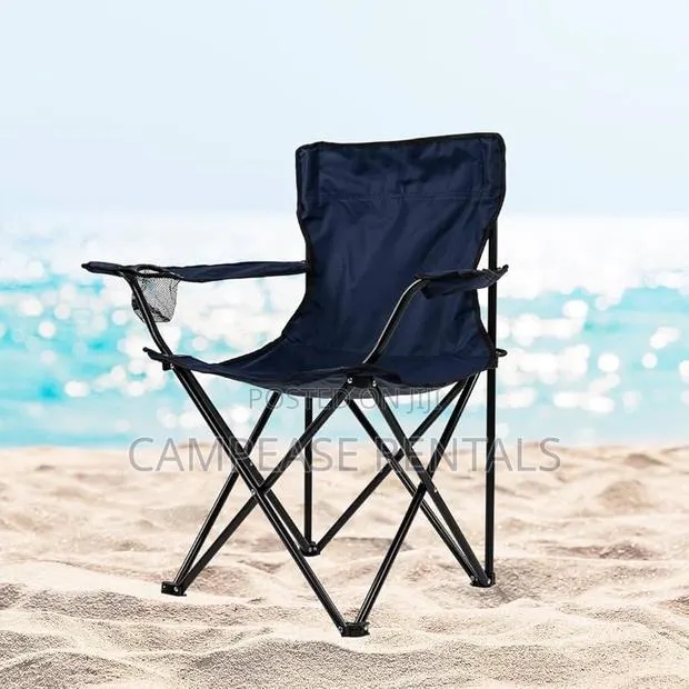 Folding Camping Chair With Armrests · Photo 1