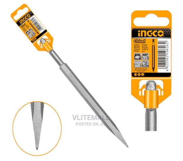 INGCO Pointed Chisel 14x250mm · Photo 1