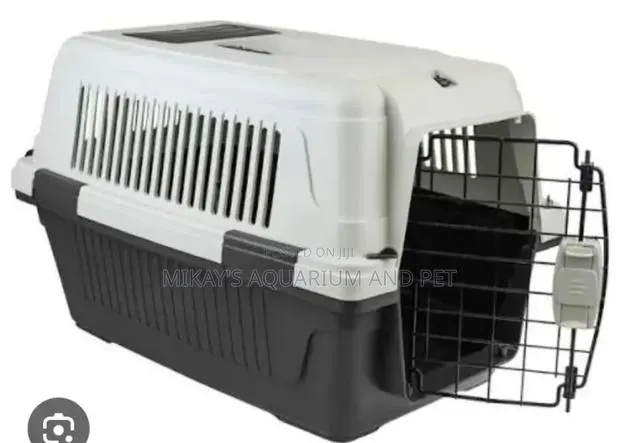 Dog Plastic Crate (Large) · Photo 1