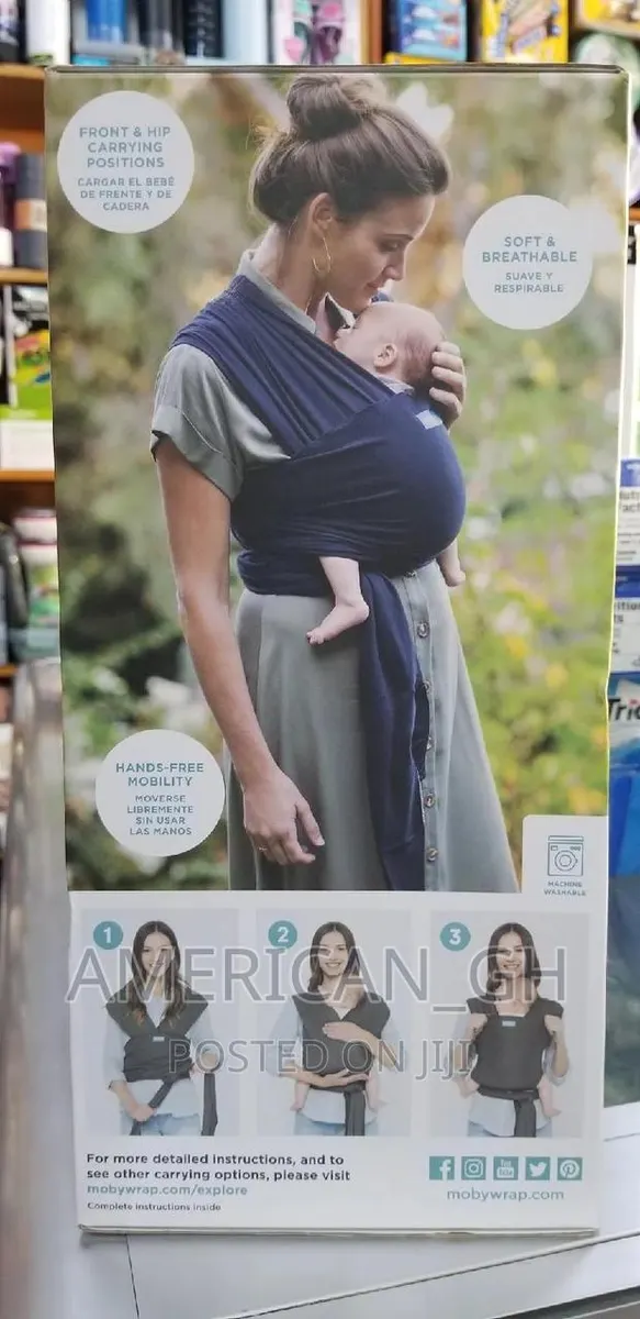 Moby Classic Baby Carrier Wrap · Photo 1