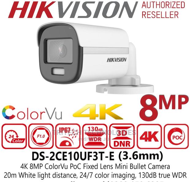 Colorvu Poc Fixed Mini Bullet Camera DS-2CE10UF3T-E · Photo 2