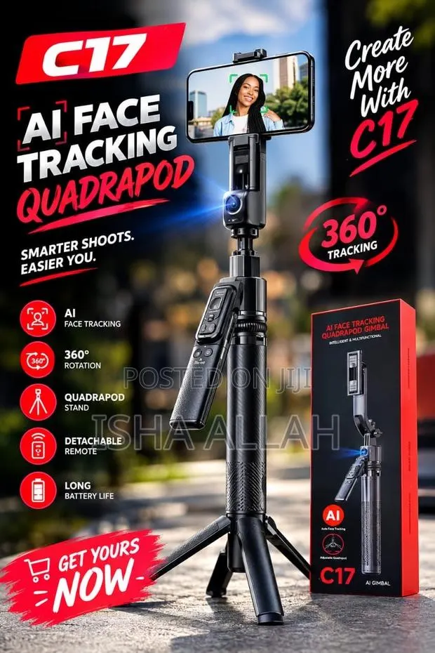 C17 AI SmartTrack Gimbal – Create Hands-Free! · Photo 1