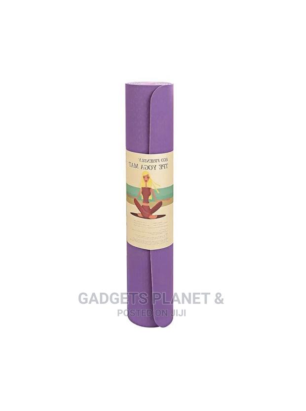 Eco Friendly Tpe Non-Slip Workout Mat for Yoga Exercises · Photo 5