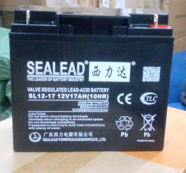 Sealead UPS Battery 12v17ah · Photo 1