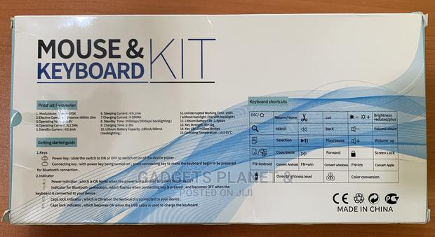 Bluetooth Rechargeable Mini Keyboard With Mouse Kit · Photo 4