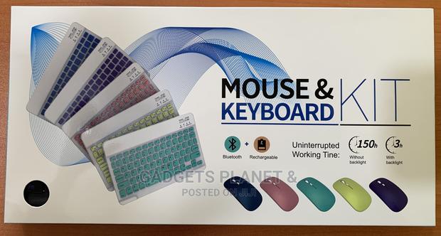 Bluetooth Rechargeable Mini Keyboard With Mouse Kit · Photo 5
