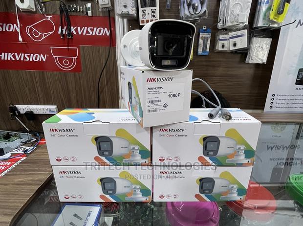 Hikvision DS-2CE10DFOT-F/Eco 2MP With Sound Colorvu Camera · Photo 3