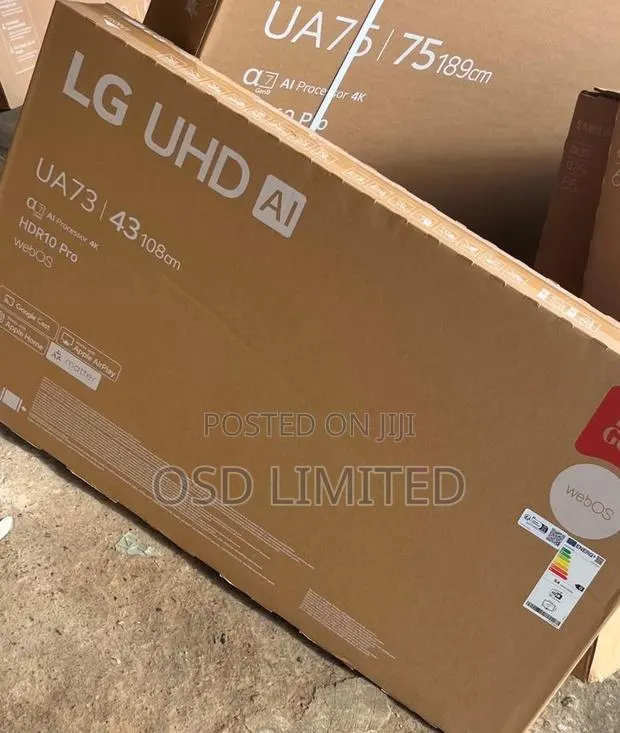 World Cup Promo Sleek Design Lg 43" Ua73 · Photo 1