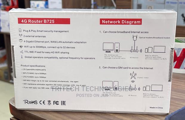 Zonch 4G Router B725 SIM Router With Backup Battery · Photo 3