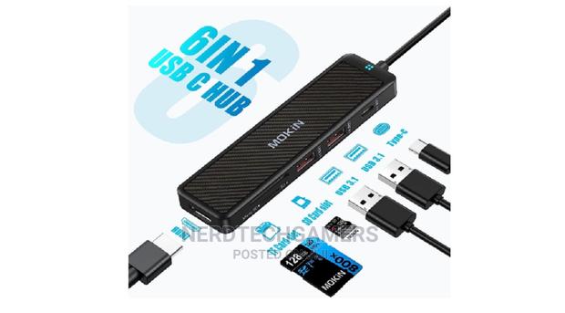 USB C Hub at 60HZ, Mokin 6 in 1 USB C to HDMI Multiport Adap · Photo 2