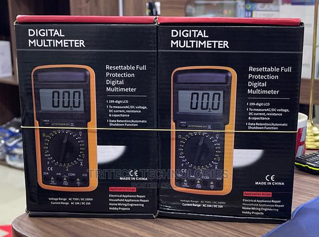 Universal Dt-9205a Digital Multimeter LCD Ac/Dc Ammeter · Photo 3
