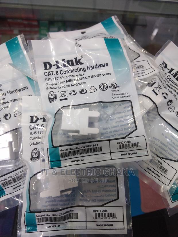 Dlink Cat6 Rj45 Keystone · Photo 1