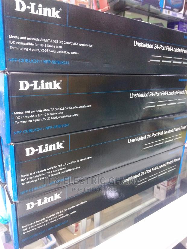 Dlink 24 Port Loaded Patch Panel · Photo 5
