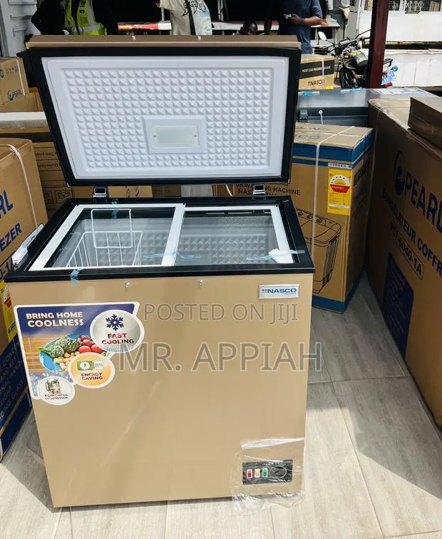 Premium Quality Nasco Nas200fl 150L Freezer(Gold) · Photo 1