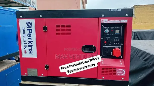 Heavy-Duty Perkins 18kva Diesel Generator – Reliable Power 18kva · Photo 1