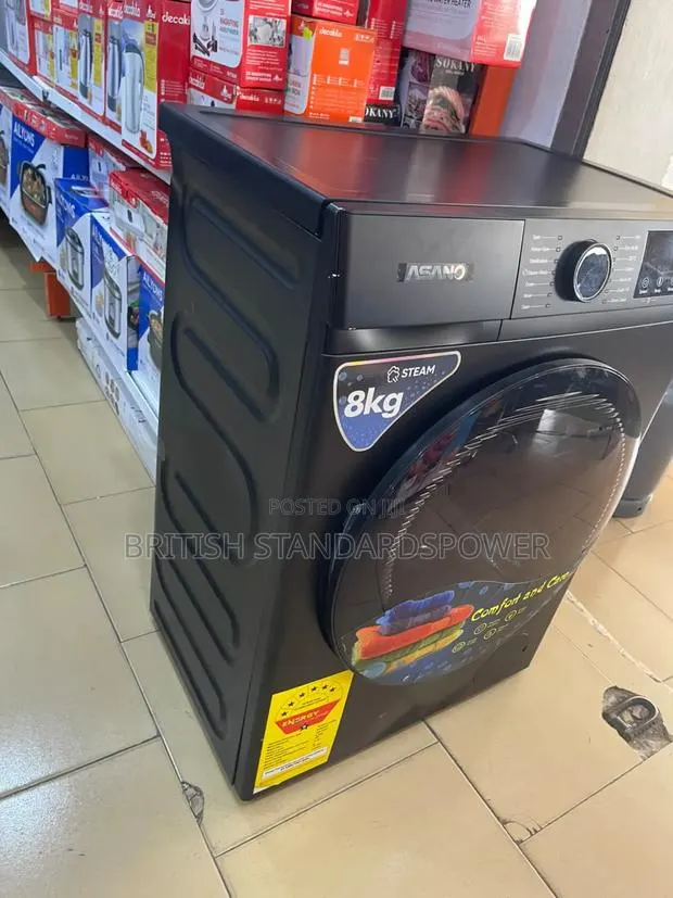 Digital Display Smart Controls 8kg Asano Washer · Photo 1