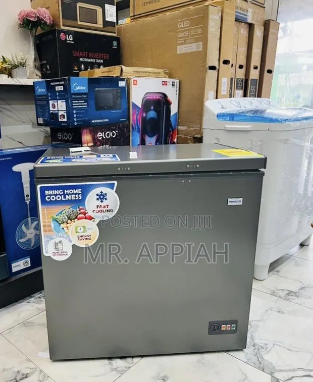 Get Sufficient Nasco 1 Door Electric Chest Freezer,Gray(251L)Nas-300 · Photo 1