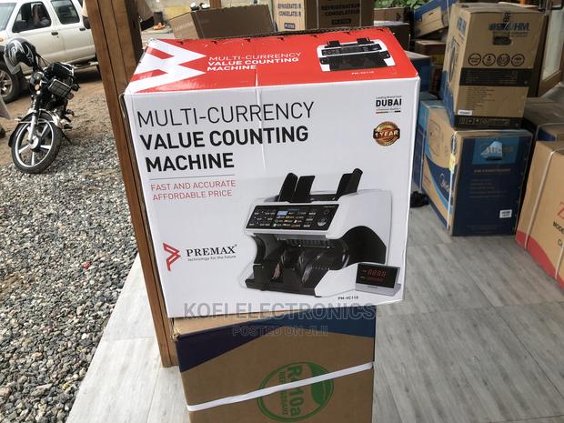 Counterfeit Multi-Currency Value Counting Machine, PM-VC110 · Photo 1