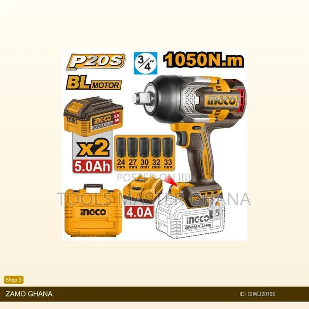 Cordless Impact - Ciwli20105 · Photo 1