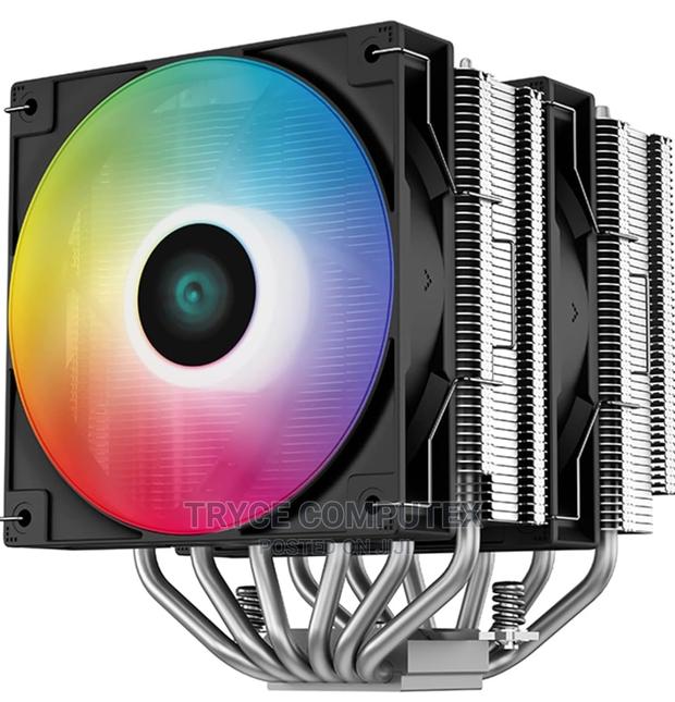 Deepcool Ag620 Argb Dual-Tower 120mm Cpu Air Cooler · Photo 2