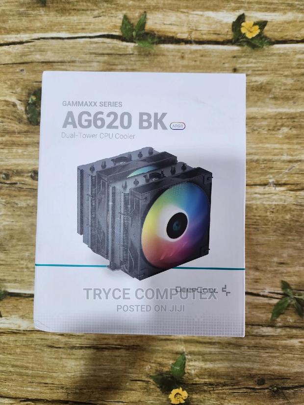 Deepcool Ag620 Argb Dual-Tower 120mm Cpu Air Cooler · Photo 1