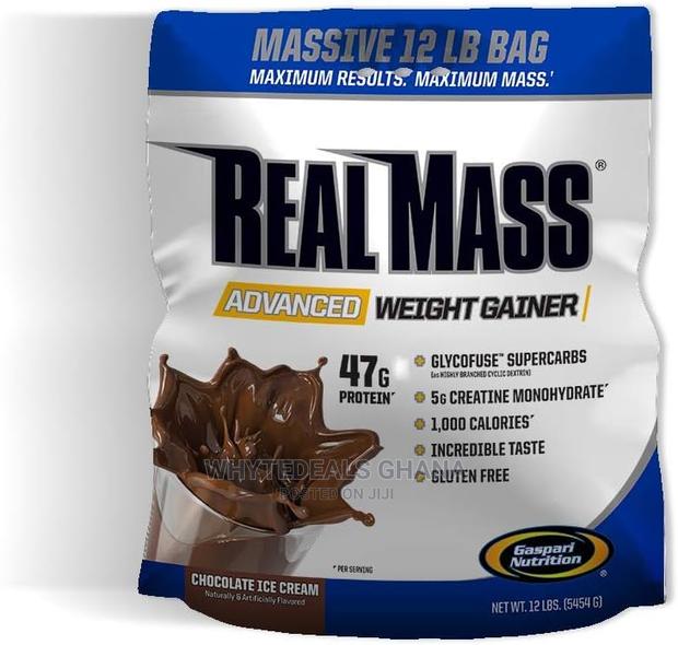 Gaspari Nutrition Real Mass PROTEIN, Advanced Weight Gainer · Photo 1
