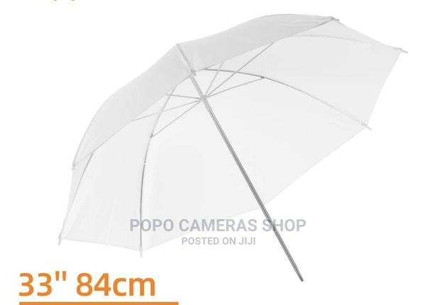 80cm Soft White Diffuser Umbrella · Photo 3
