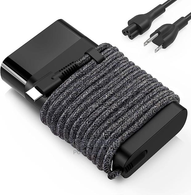 Original HP Type C Braided Charger 65W · Photo 1