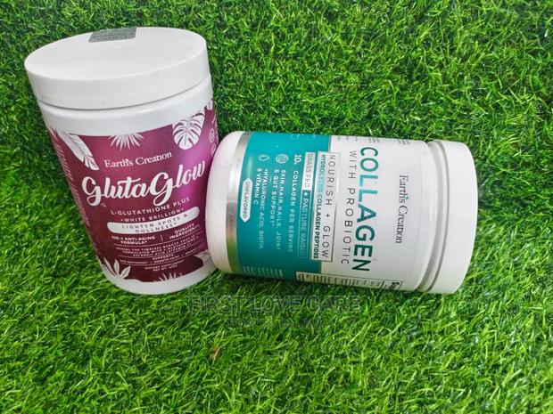 Earth's Creation Collagen Protein and Gluta Glow · Photo 2